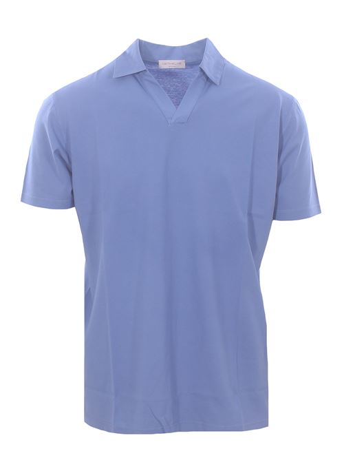 polo rugby ice crepe DETWELVE | E-RUSSELPOLOICECREPECOTTONDEEP SEA